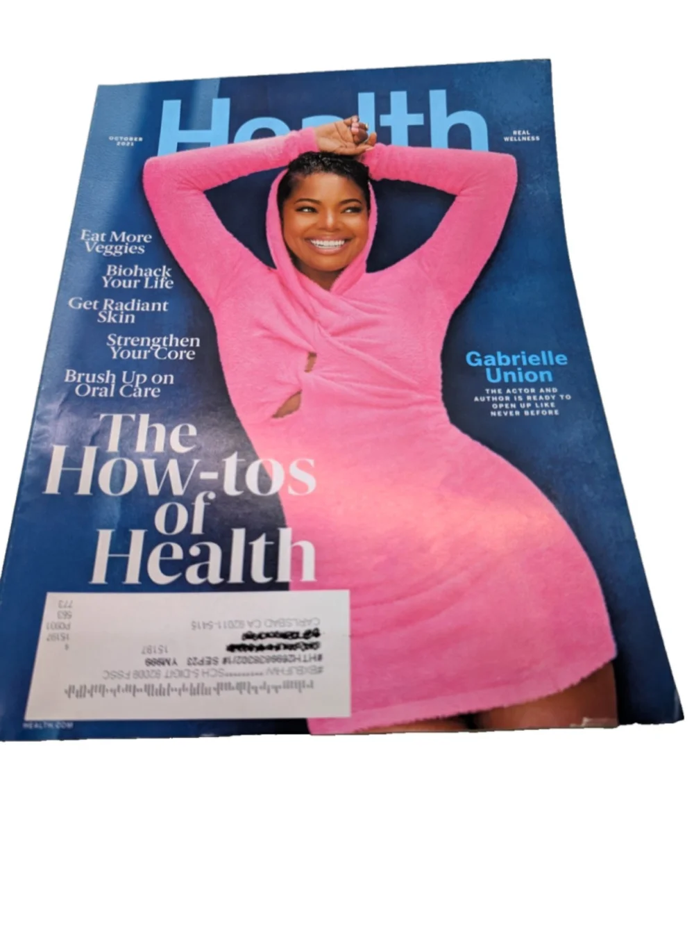 Health Magazine 2021 - October Gabrielle Union, November Khloe Kardashian